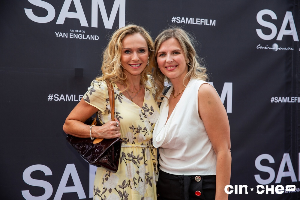 Sur le tapis rouge du film Sam