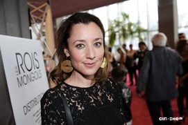 Sur le tapis rouge du film Les rois mongols