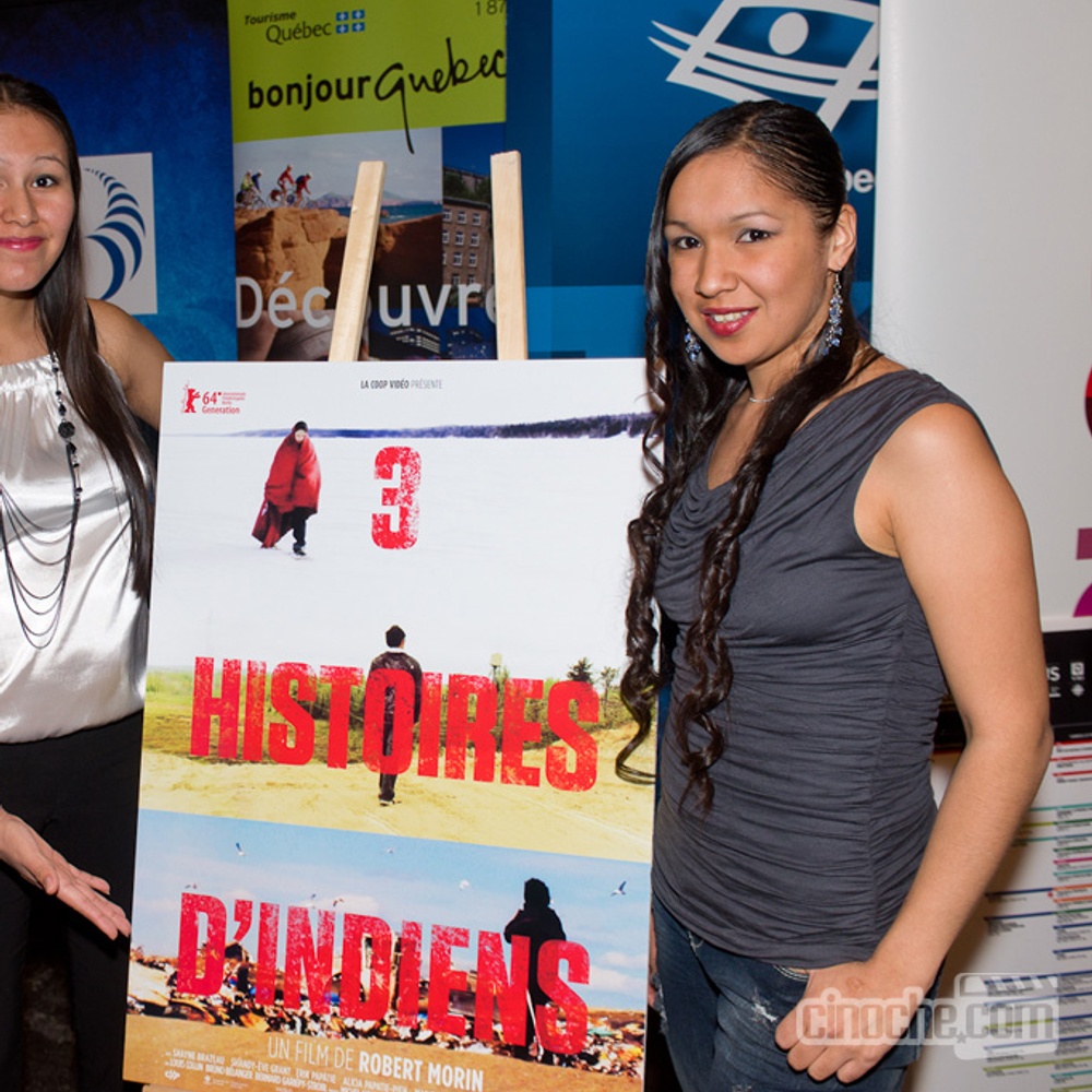 Sur le tapis rouge de 3 histoires d'Indiens