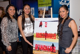 Sur le tapis rouge de 3 histoires d'Indiens