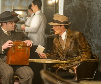 Une scène du film Murder on the Orient Express