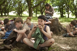 Une scène du film La guerre des boutons