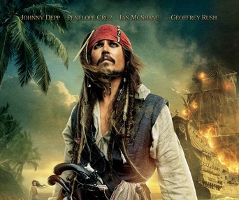 Affiche du film Pirates des Caraïbes : La fontaine de jouvence