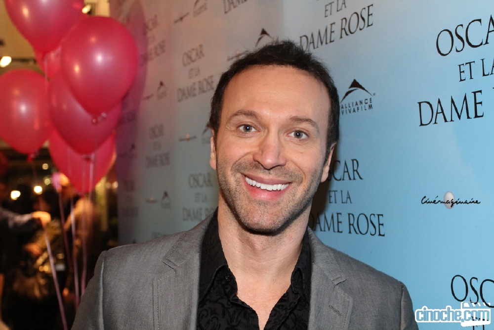 Sur le tapis rouge de Oscar et la dame rose