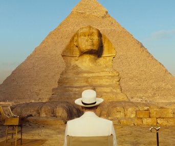 Une scène du film Death on the Nile