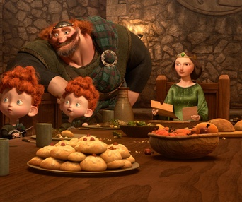 Une scène du film Brave
