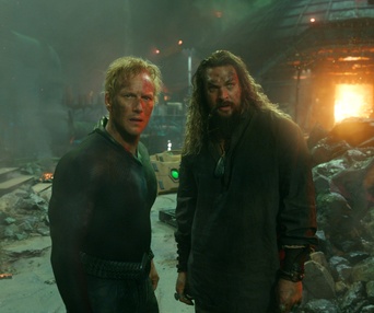 Une scène du film Aquaman and the Lost Kingdom