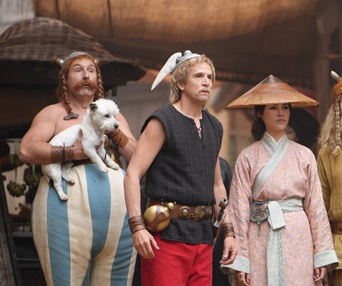 Une scène du film Astérix et Obélix: L'empire du milieu