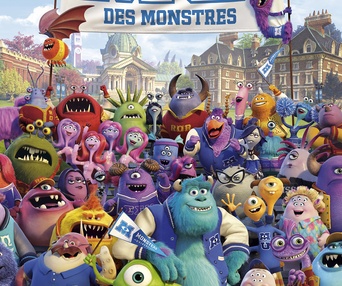 Affiche du film L'université des monstres
