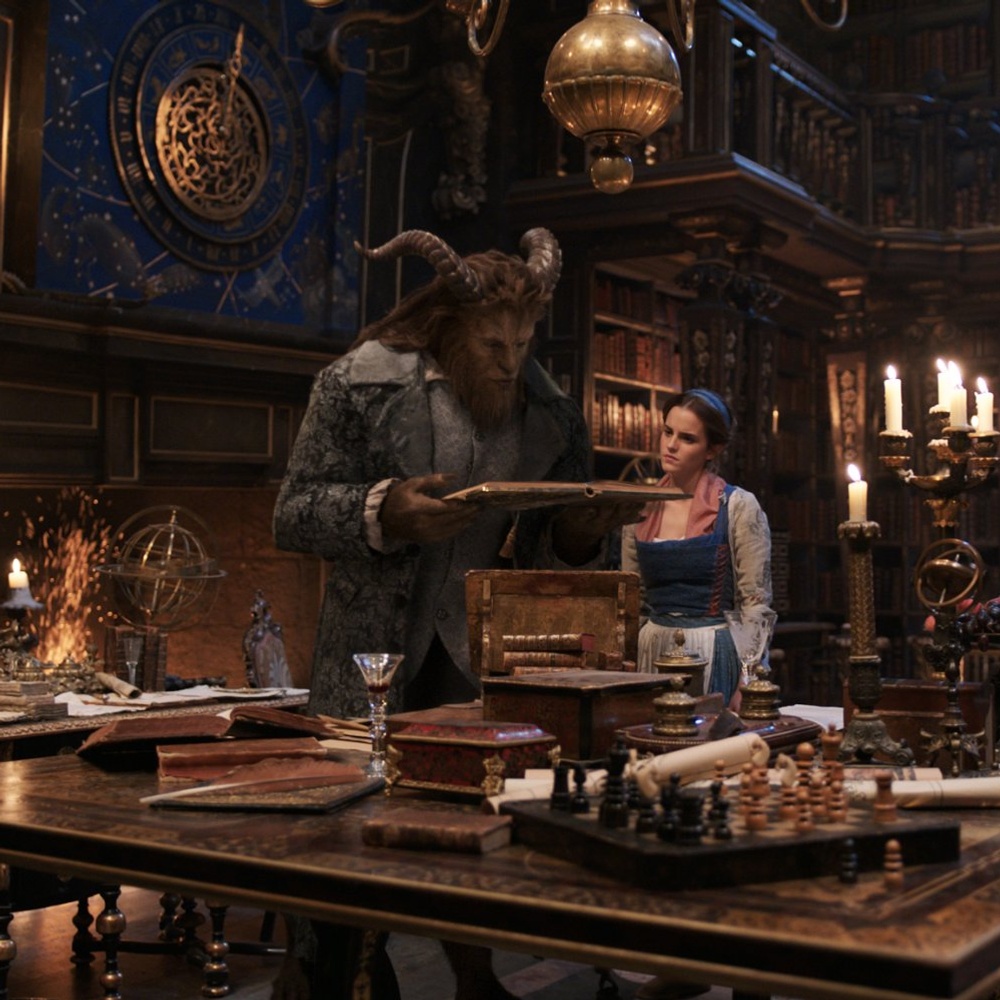 Une scène du film Beauty and the Beast