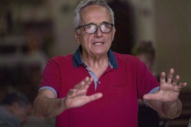 Une scène du film Le traître Une scène du film Le traître