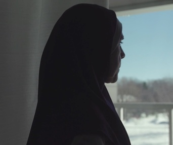 Une scène du film La Mosquée: une communauté menacée