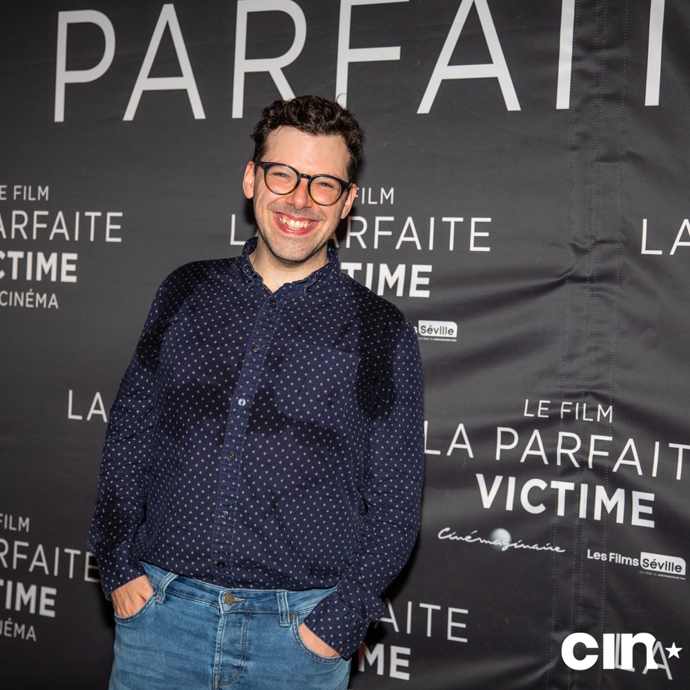 Sur le tapis rouge du film La parfaite victime