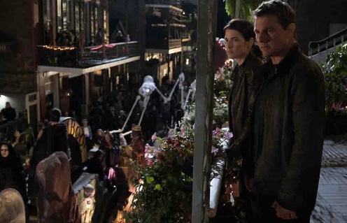 Une scène du film Jack Reacher: Never Go Back