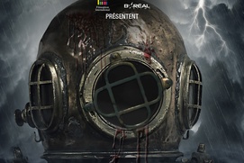 Affiche du film Le scaphandrier Affiche du film Le scaphandrier