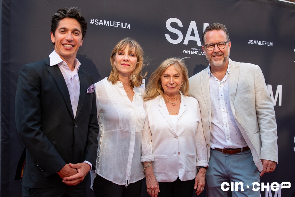 Sur le tapis rouge du film Sam