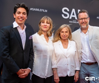 Sur le tapis rouge du film Sam