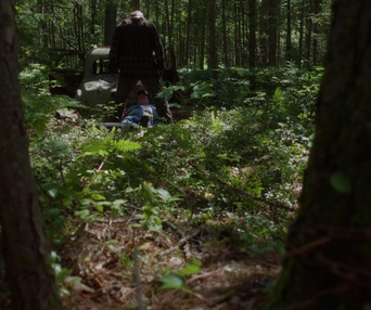 Une scène du film In a Violent Nature