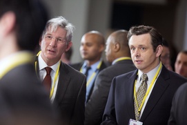 Une scène du film Norman: The Moderate Rise and Tragic Fall Of a New York Fixer