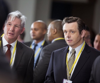 Une scène du film Norman: The Moderate Rise and Tragic Fall Of a New York Fixer