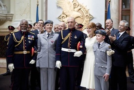 Une scène du film Coriolanus