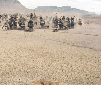 Une scène du film John Carter
