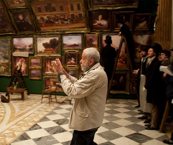 Une scène du film Mr. Turner