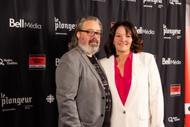 Tapis rouge du film Le Plongeur