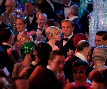 Une scène du film The Great Gatsby
