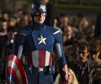 Une scène du film The Avengers