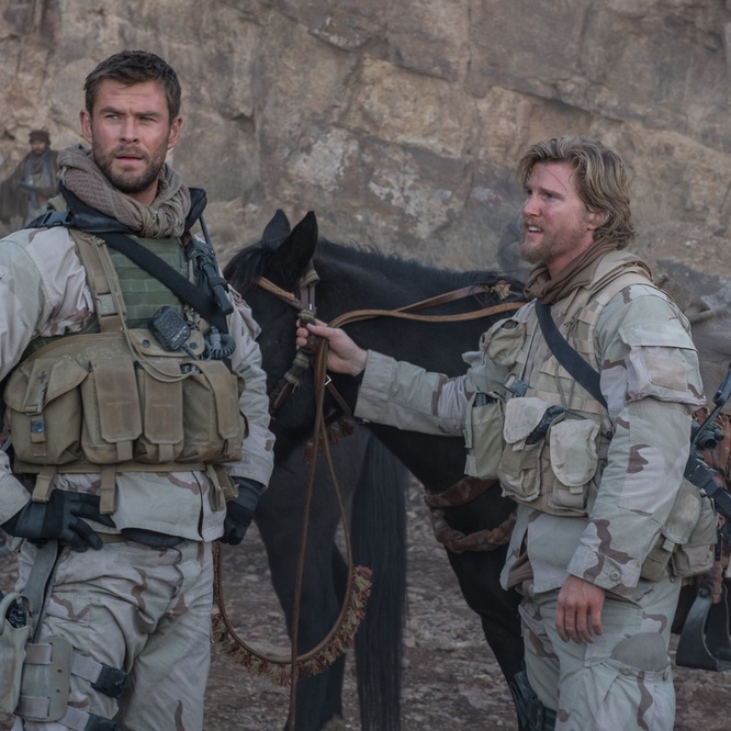 Une scène du film <em>12 Strong</em>