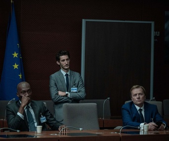 Une scène du film Goliath