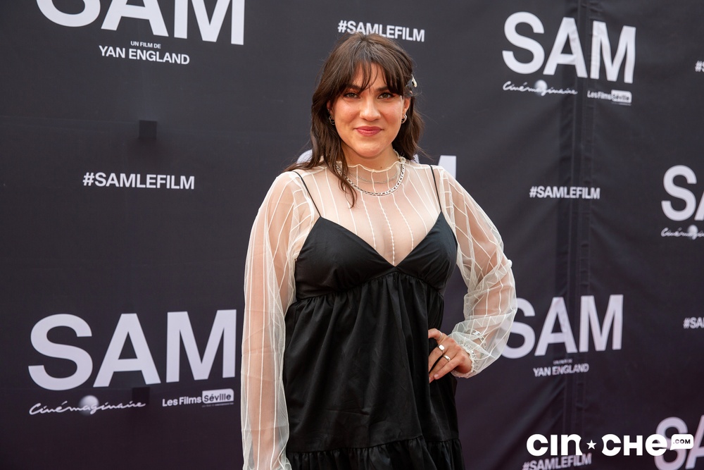 Sur le tapis rouge du film Sam