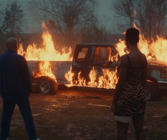 Une scène du film Queen & Slim