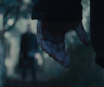 Une scène du film Wolf Garden