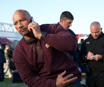 Une scène du film Snitch