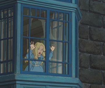 Une scène du film Souvenirs de Marnie