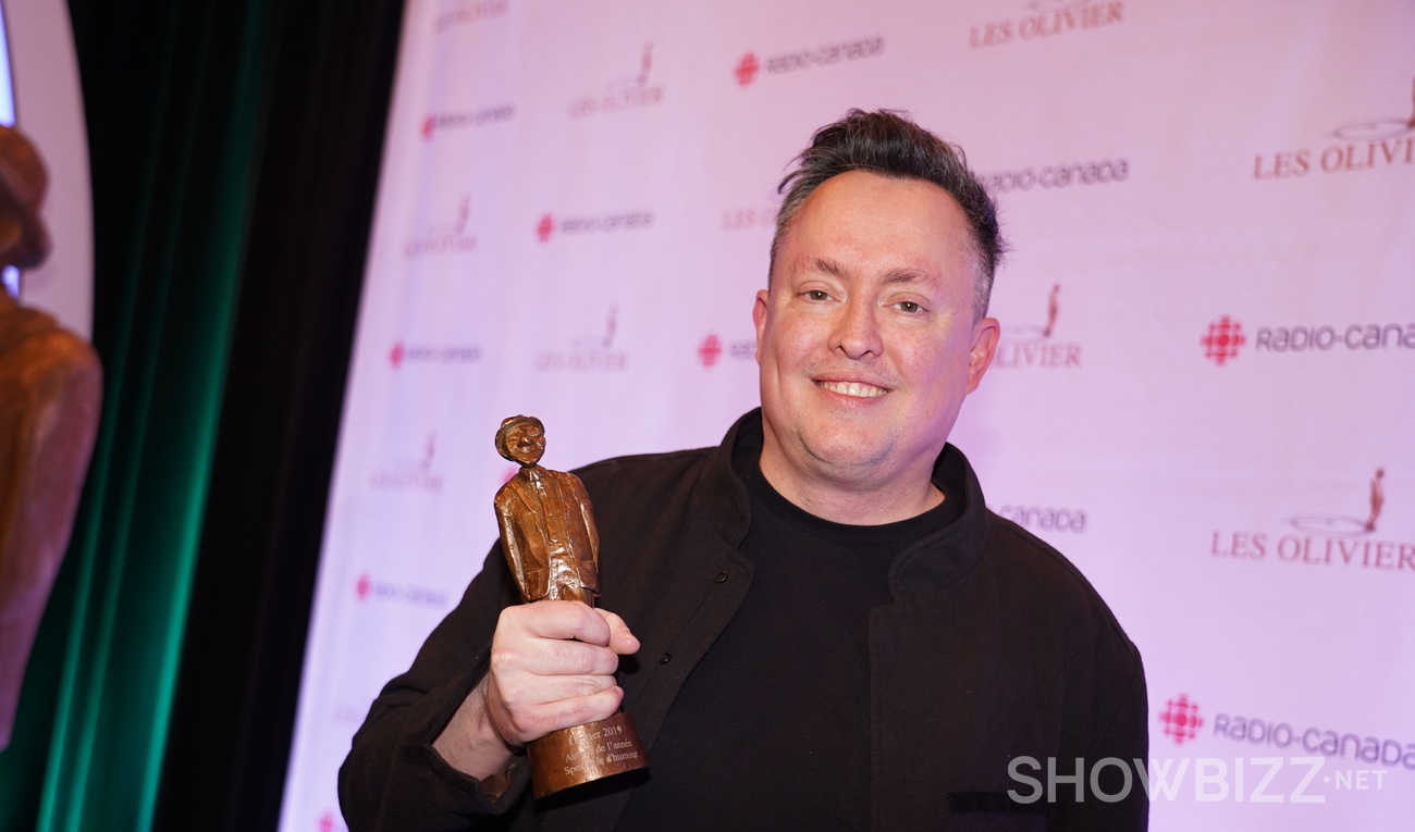 Salle de presse du Gala les Olivier 2019