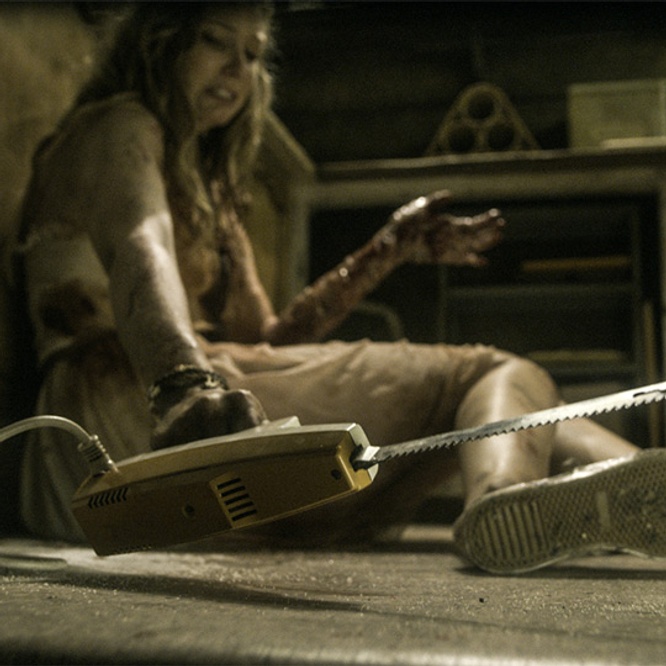 Une scène du film <em>Evil Dead</em>