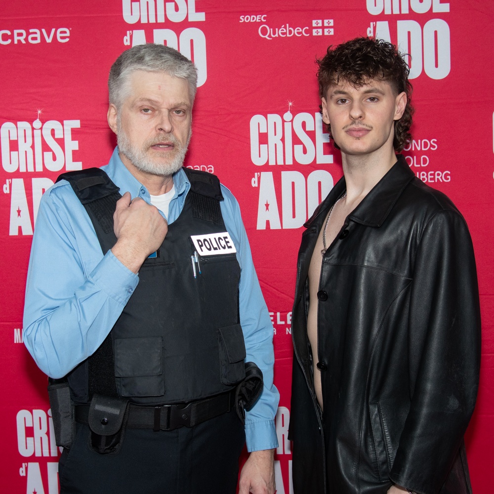 Tapis rouge de la première du film Crise d'ado