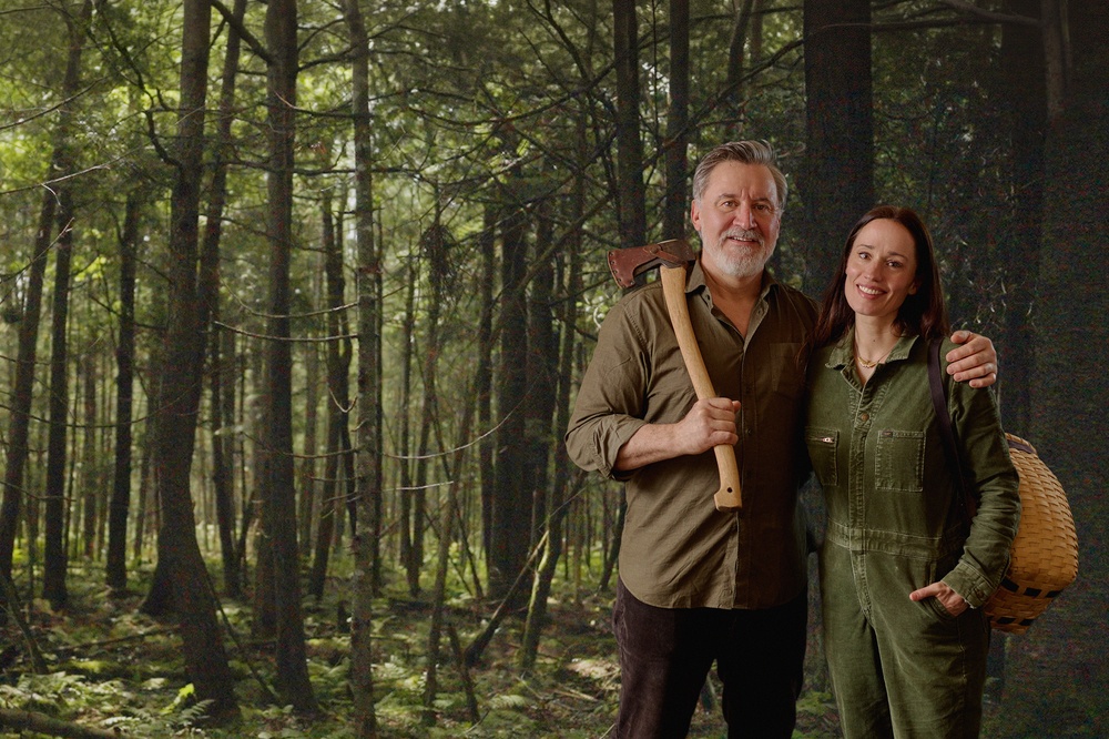 Sur la photo : Bénédicte Décary et François Papineau