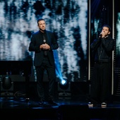 Patrice Robitaille et Thomas Delorme à <em>En direct de l'univers</em>