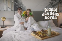 Toasté des deux bords