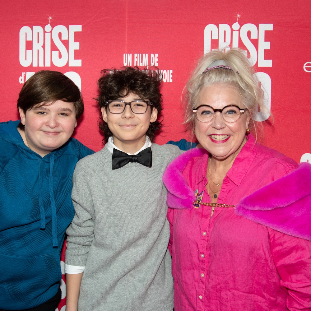 Tapis rouge de la première du film Crise d'ado