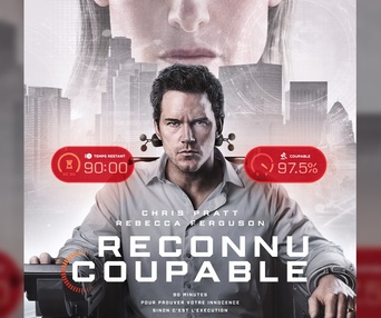 Affiche en français du film Reconnu coupable