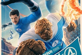 Affiche du film The Fantastic Four: First Steps Affiche du film The Fantastic Four: First Steps