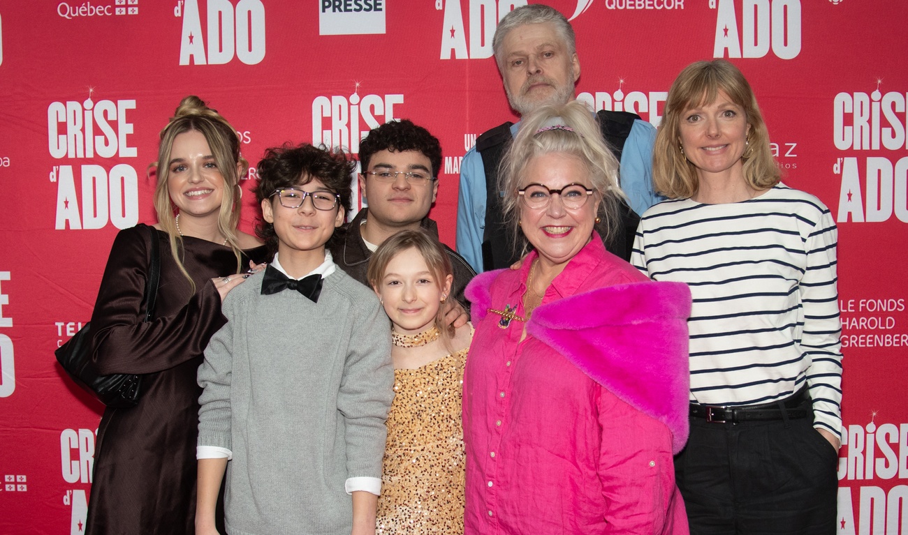 Tapis rouge du film Crise d'ado