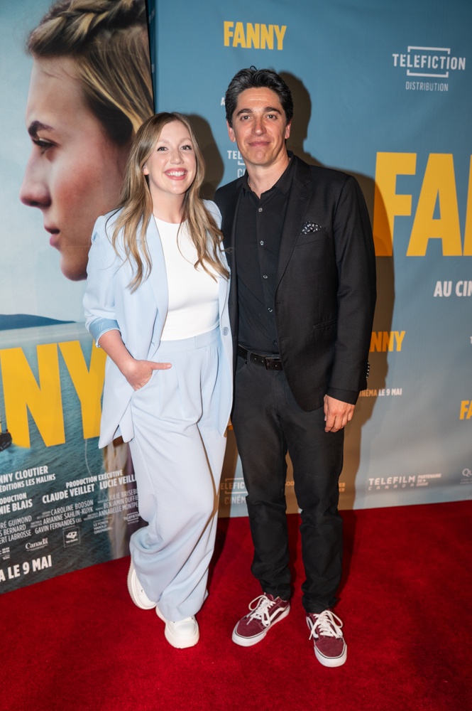 Tapis rouge de la première du film Fanny