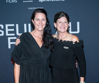 Première du film Seule au front (Out Standing)
