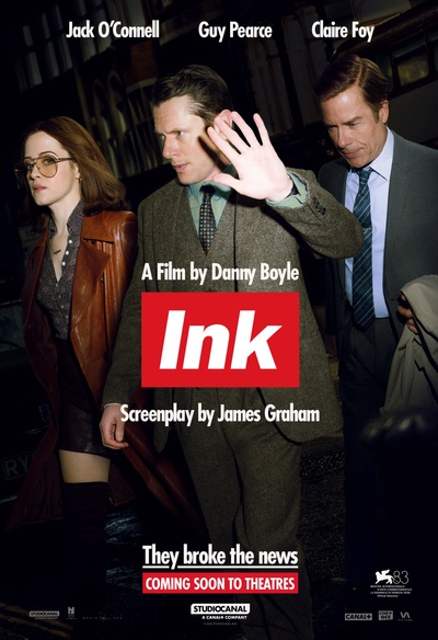 Affiche en anglais du film Ink